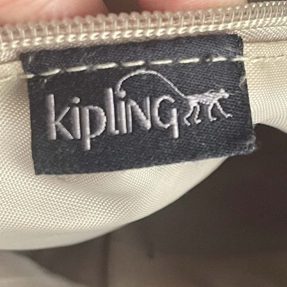 Kipling Women's Blue Purple‎ Floral Crossbody Shoulder Bag Purse Lightweight